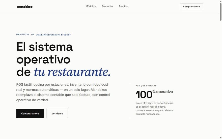 Mandakoo: pedidos online del restaurante Michael's